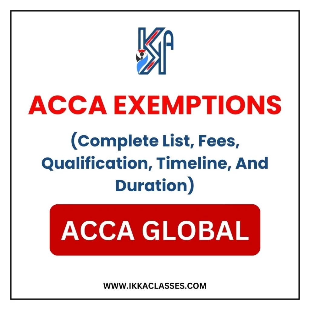 ACCA Exemptions