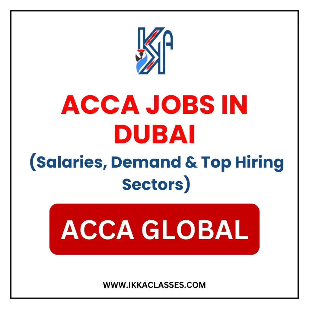 ACCA Jobs In Dubai