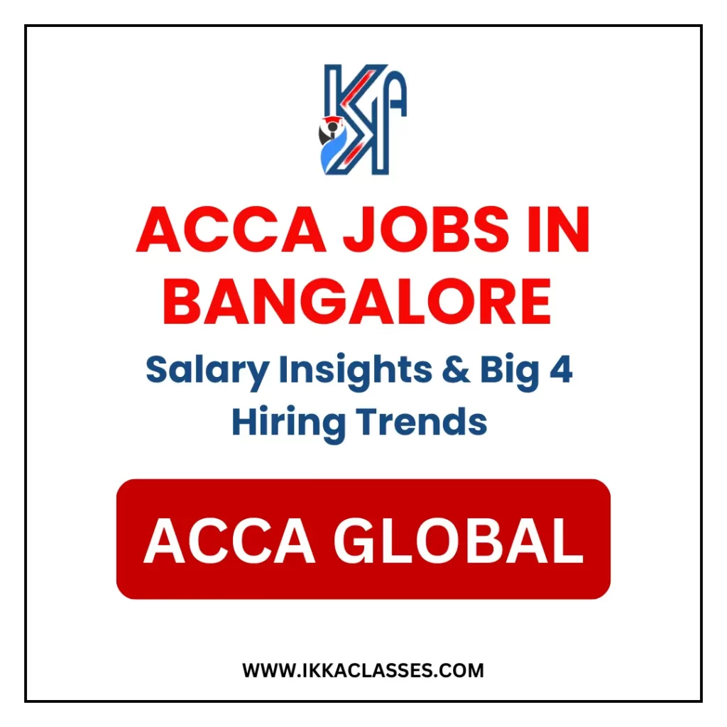 Acca jobs in bangalore