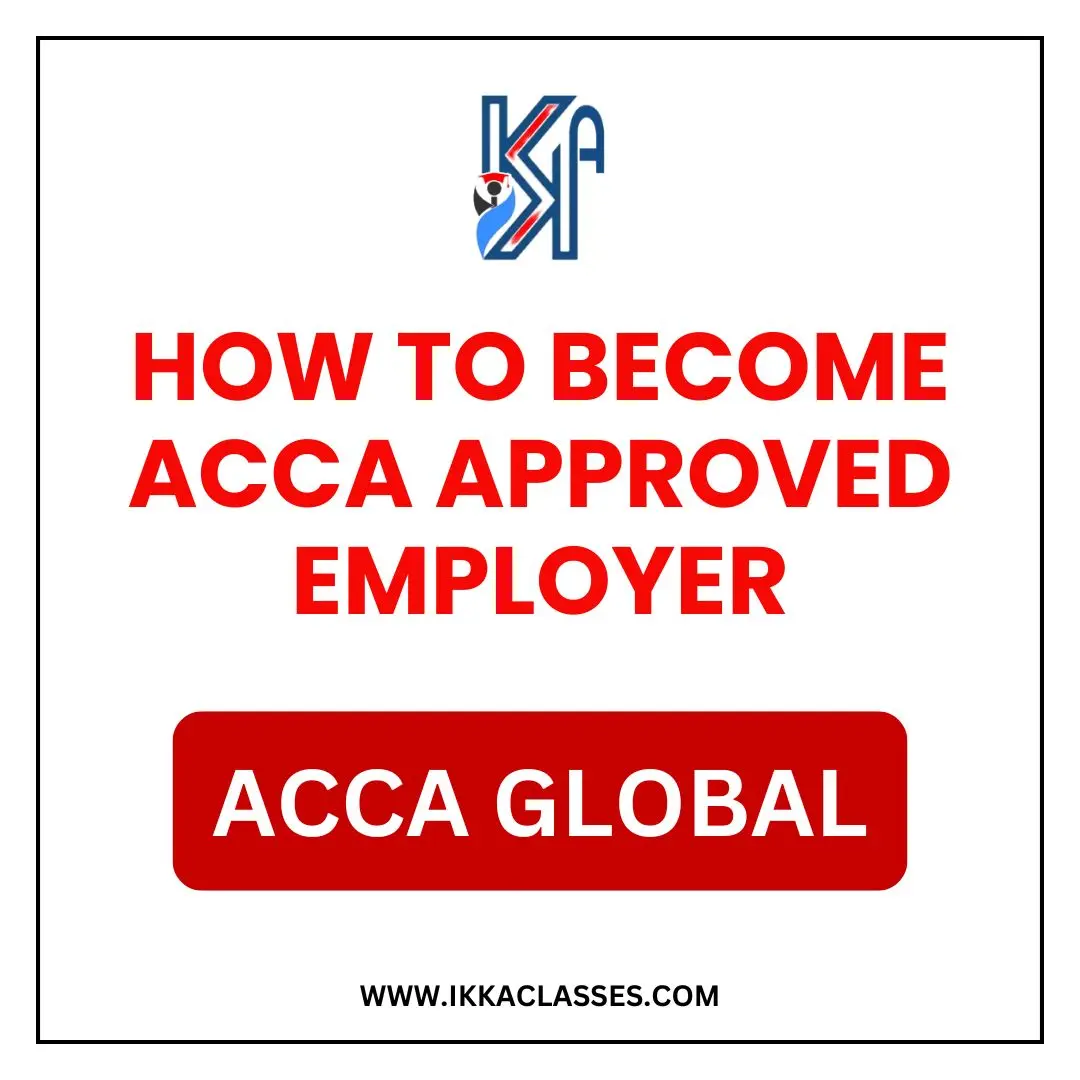 How To Become ACCA Approved Employer