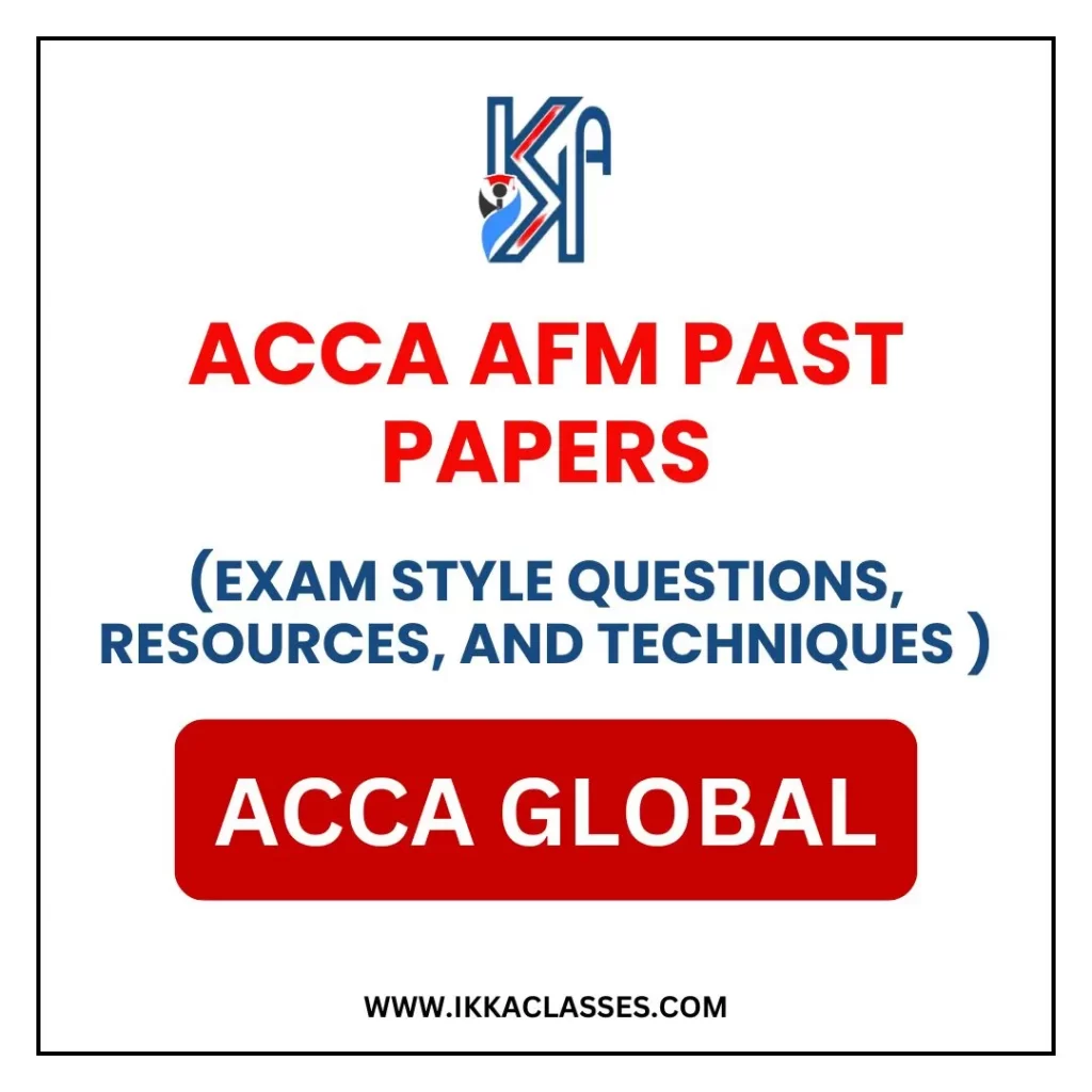 ACCA AFM Past Papers