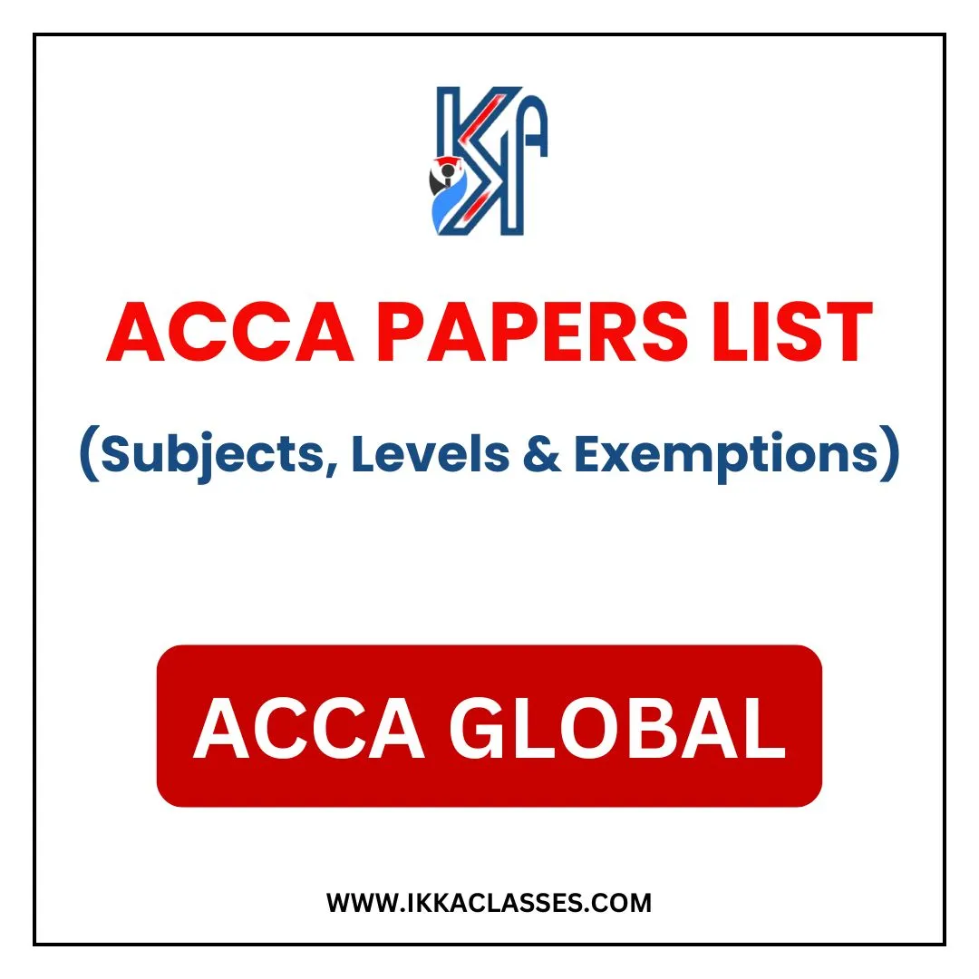 ACCA Papers List