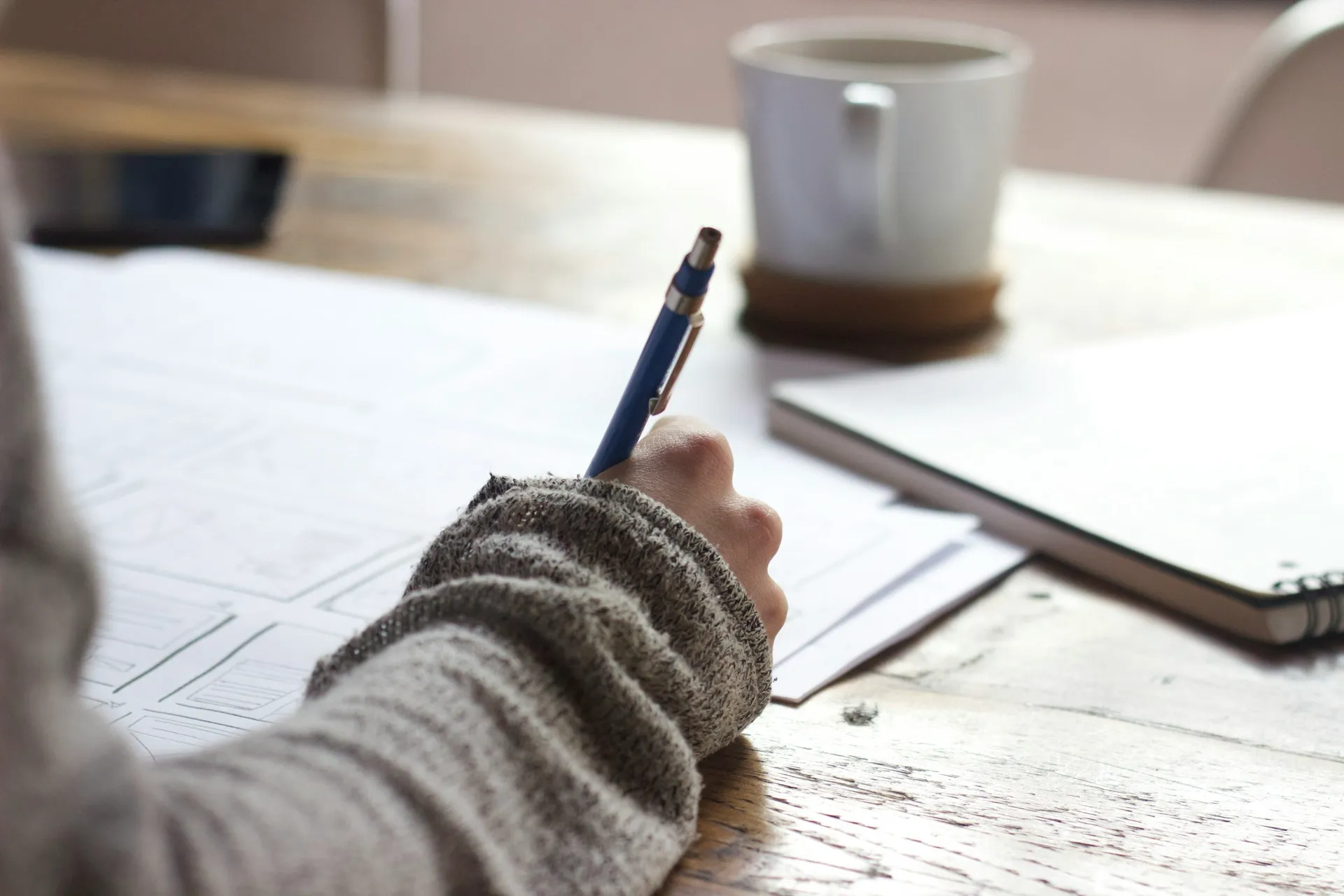 ACCA AFM student studying